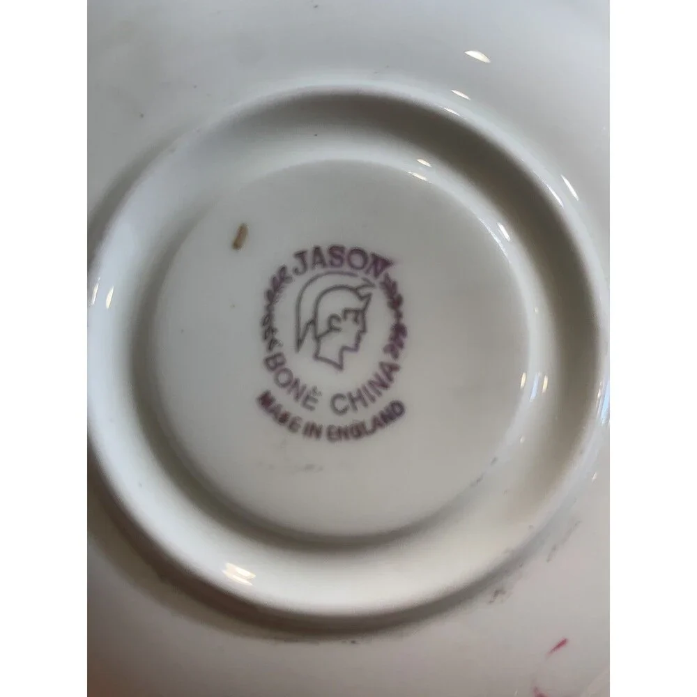 Jason Bone China Saucer Opening St. Lawrence Seaway State Visit To Canada 1959